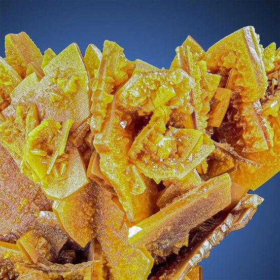 Wulfenite-Helena Mine |  Mežica | Carinthia Region | Slovenia